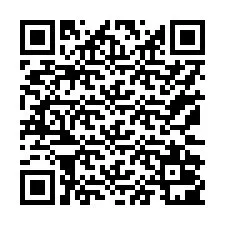 Kode QR untuk nomor Telepon +17172001521