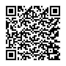 QR-koodi puhelinnumerolle +17172001532