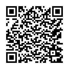 QR код за телефонен номер +17172001557