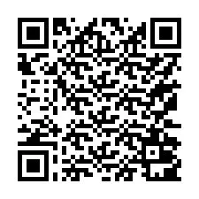 QR-code voor telefoonnummer +17172001572