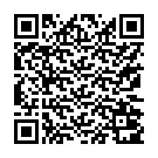 Código QR para número de teléfono +17172001582