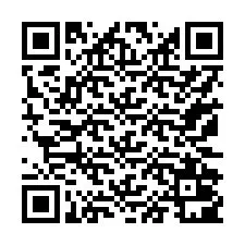 QR-код для номера телефона +17172001595