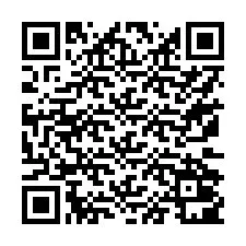 QR Code สำหรับหมายเลขโทรศัพท์ +17172001602