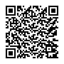 Kod QR dla numeru telefonu +17172001609