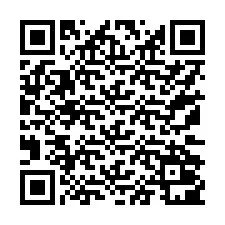 QR-код для номера телефона +17172001610