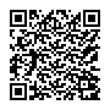 QR Code สำหรับหมายเลขโทรศัพท์ +17172001611