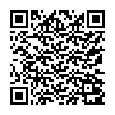 QR kód a telefonszámhoz +17172001614