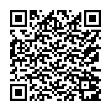 QR код за телефонен номер +17172001619