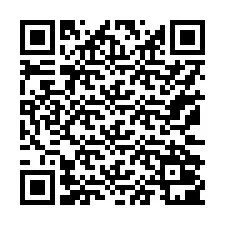 QR-code voor telefoonnummer +17172001625