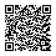 QR-koodi puhelinnumerolle +17172001630