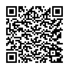 QR kód a telefonszámhoz +17172001632