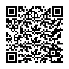 QR-kood telefoninumbri jaoks +17172001651