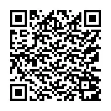 QR-koodi puhelinnumerolle +17172001658