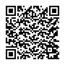 Codice QR per il numero di telefono +17172001662