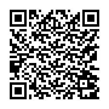 QR-код для номера телефона +17172001752