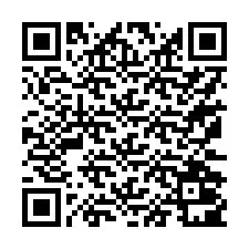 Codice QR per il numero di telefono +17172001762