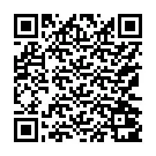 Kode QR untuk nomor Telepon +17172001774