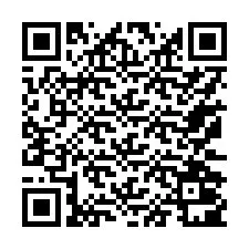 QR-code voor telefoonnummer +17172001777