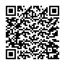 QR Code สำหรับหมายเลขโทรศัพท์ +17172001788