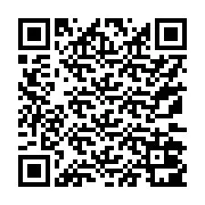 QR код за телефонен номер +17172001800