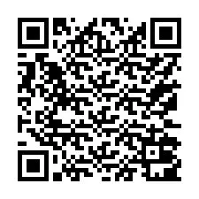 QR-koodi puhelinnumerolle +17172001829