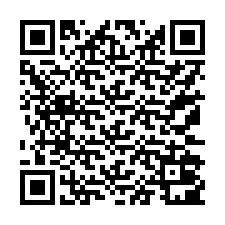 QR код за телефонен номер +17172001830