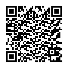 QR-koodi puhelinnumerolle +17172001831