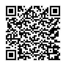 QR-koodi puhelinnumerolle +17172001833