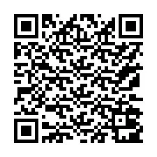 QR kód a telefonszámhoz +17172001841