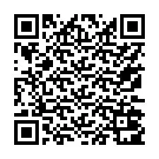 QR код за телефонен номер +17172001843