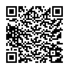 QR код за телефонен номер +17172002904