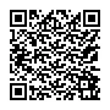 QR Code สำหรับหมายเลขโทรศัพท์ +17172861645