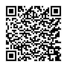 Código QR para número de teléfono +17173089454