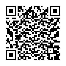 QR kód a telefonszámhoz +17173089590