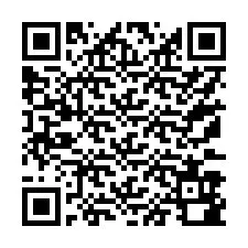 QR kód a telefonszámhoz +17173980510