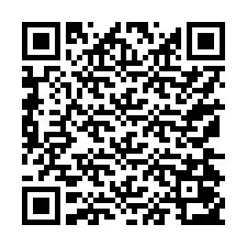 Codice QR per il numero di telefono +17174053134