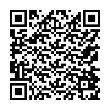 Código QR para número de telefone +17174825627