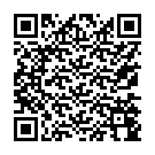 QR kód a telefonszámhoz +17175044603