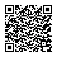 Kode QR untuk nomor Telepon +17175738435