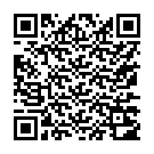 Código QR para número de teléfono +17177202446