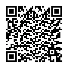 QR код за телефонен номер +17177249594