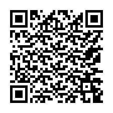 QR Code pour le numéro de téléphone +17177249597