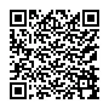 Codice QR per il numero di telefono +17178994610