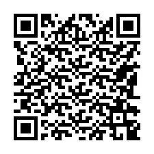 QR-koodi puhelinnumerolle +17182349577