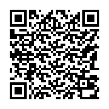 QR-koodi puhelinnumerolle +17183030045