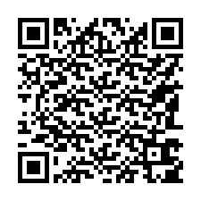 QR код за телефонен номер +17183605053