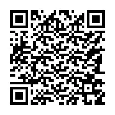QR Code สำหรับหมายเลขโทรศัพท์ +17183759789