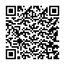 QR-код для номера телефона +17183759796