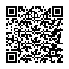 QR-код для номера телефона +17183759797