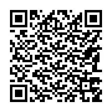 QR-код для номера телефона +17183759807